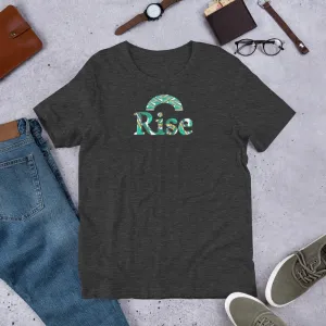Rise African Print Color Short-Sleeve Unisex T-Shirt