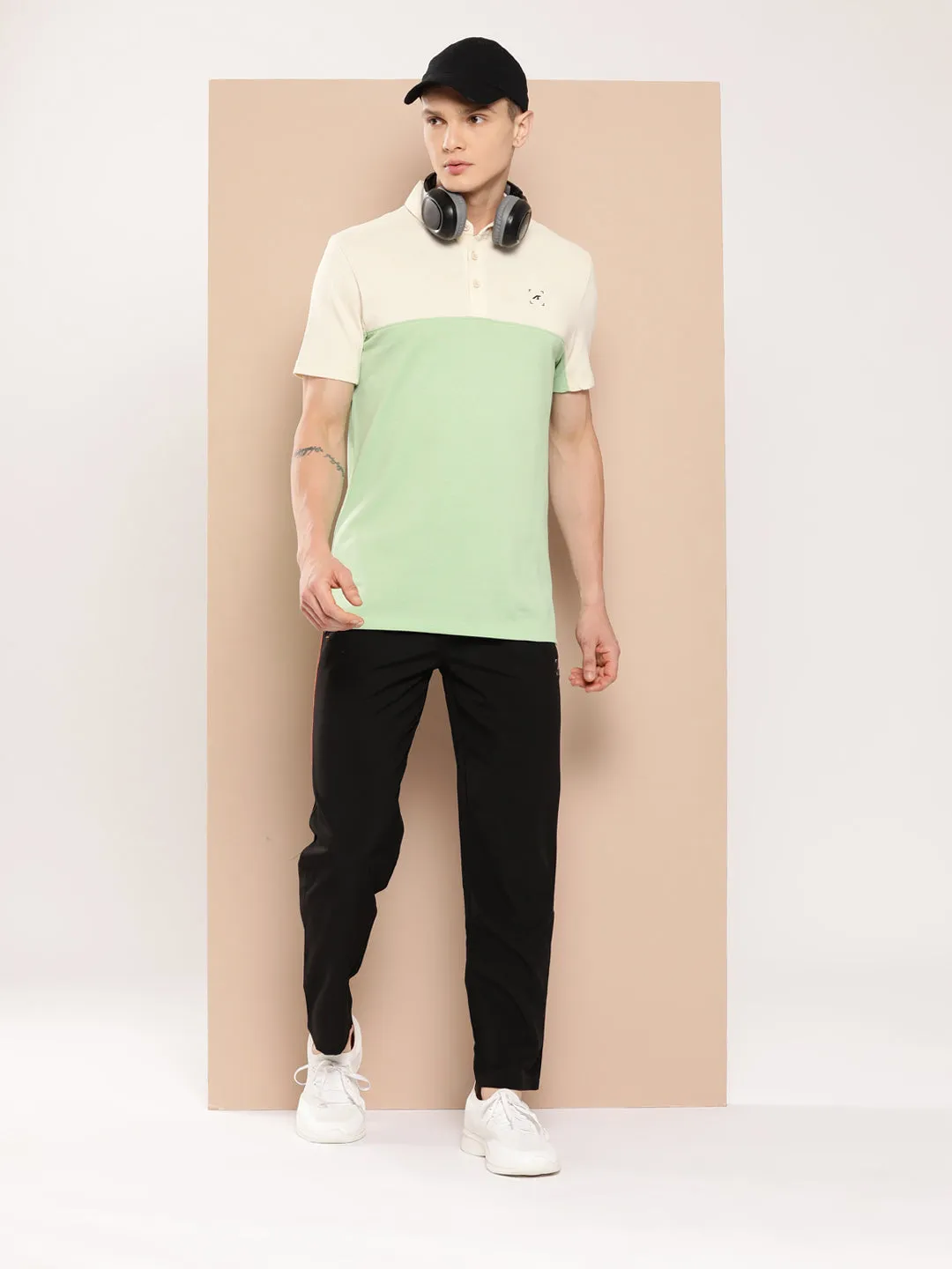 Routine Color-Blocked Polo T-Shirt