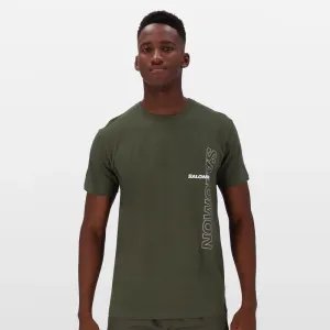 Salomon - Lions Head Short Sleeve T-Shirt SML 8960 Grape Leaf