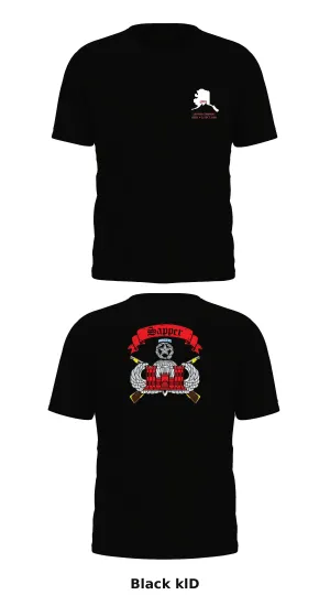 Sapper Company, 6th BEB, 4-25 IBCT (ABN) Store 2 Core Men's SS Performance Tee - klD