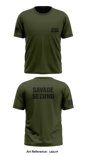 Savage Second Store 1 Core Men's SS Performance Tee - L6dLYF