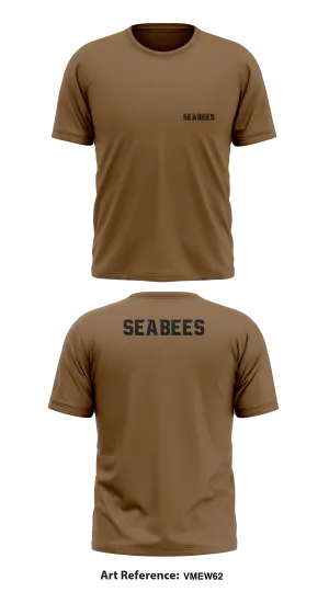 Seabees Store 1 Core Men's SS Performance Tee - 25Q6fh