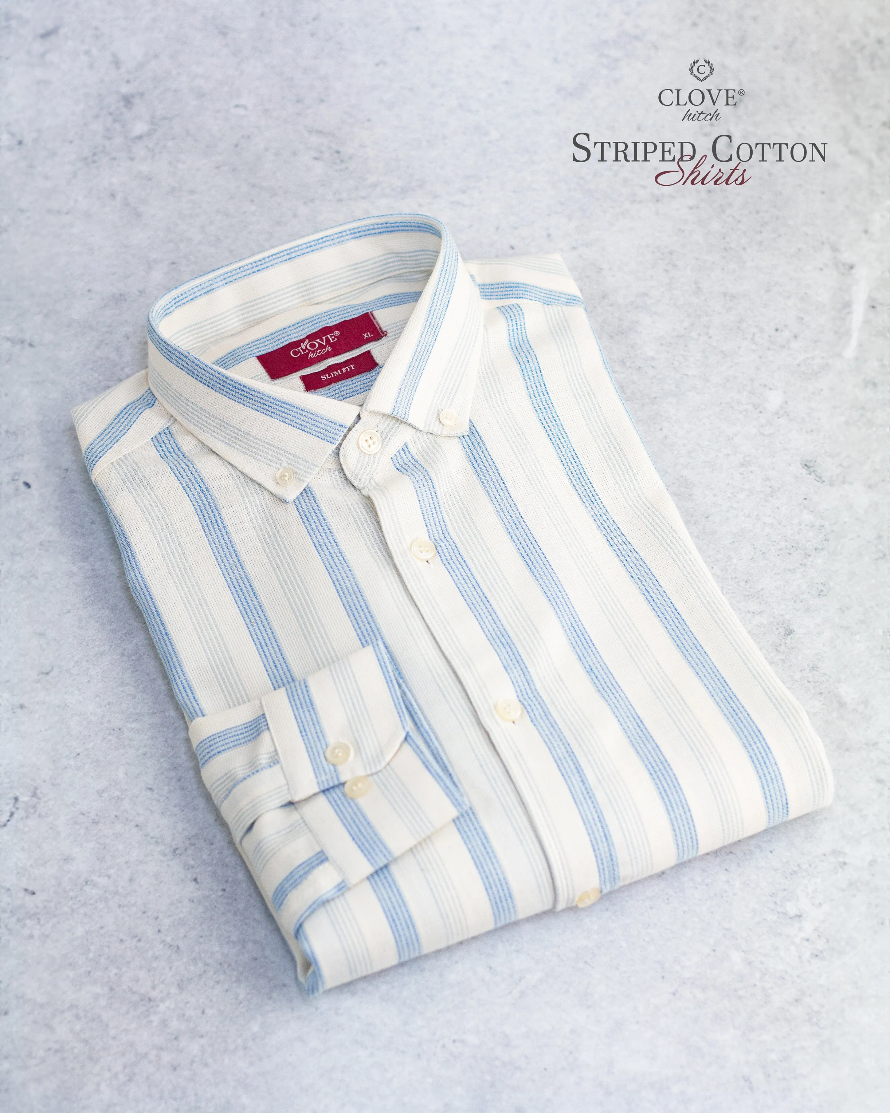 Shebeka New Striped Shirt - Blue