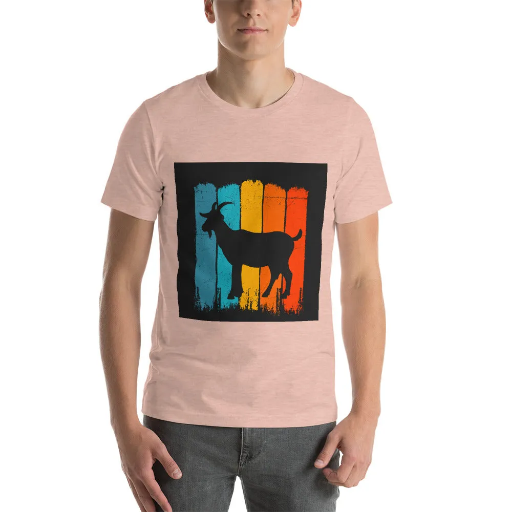 Short Sleeve T-Shirt – Retro Goat Edition