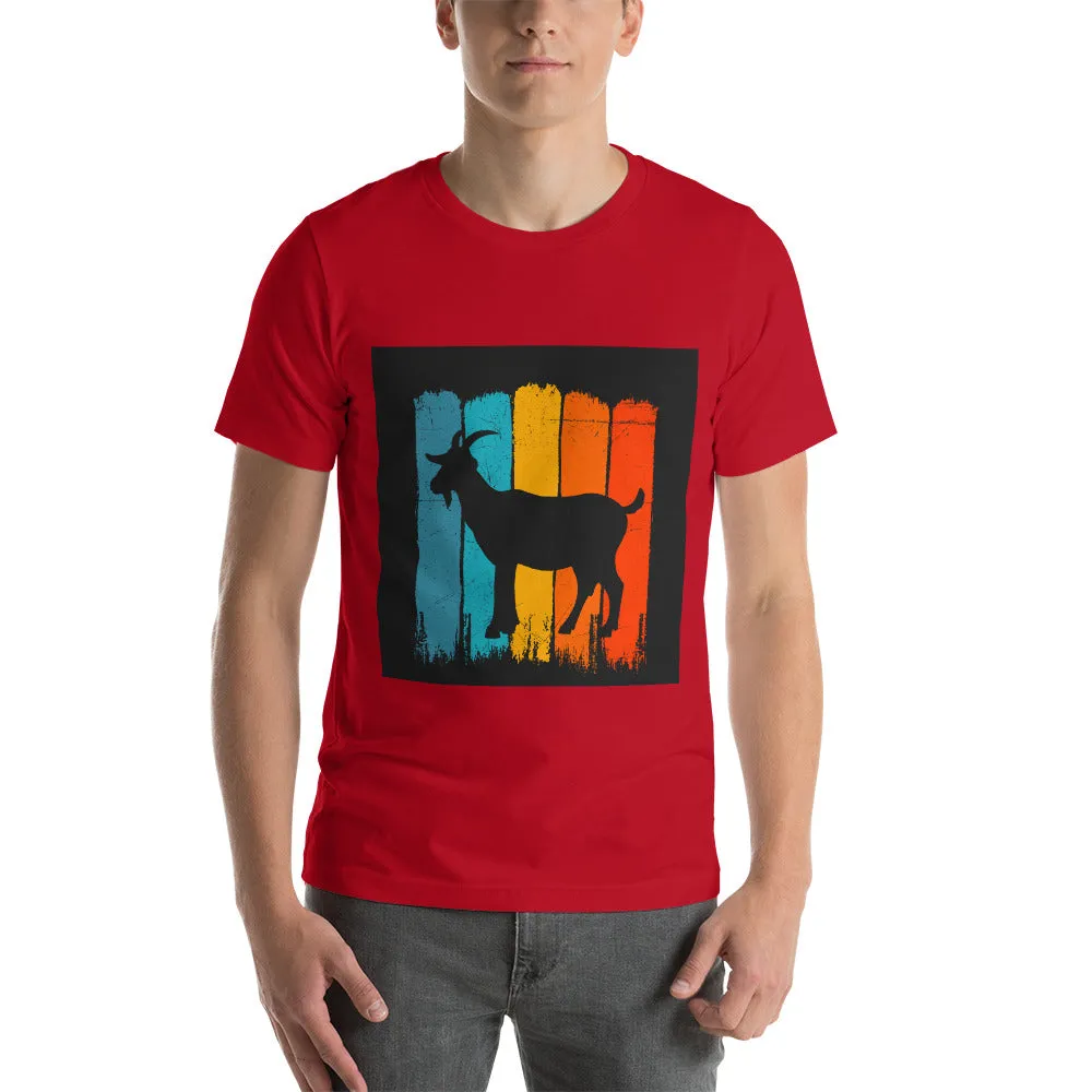 Short Sleeve T-Shirt – Retro Goat Edition