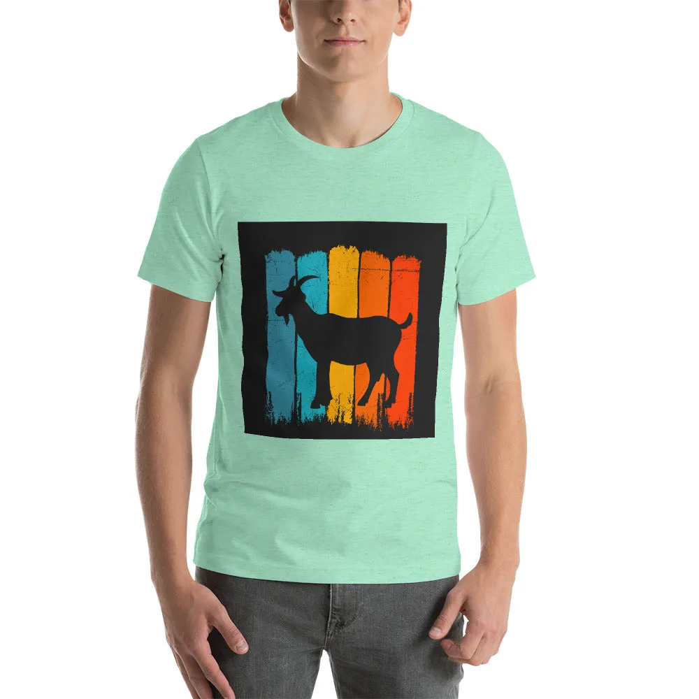 Short Sleeve T-Shirt – Retro Goat Edition