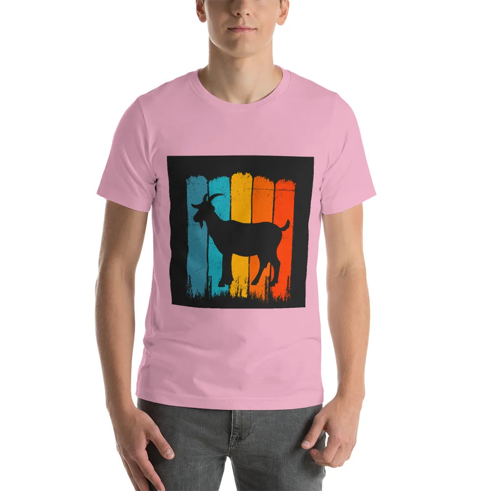 Short Sleeve T-Shirt – Retro Goat Edition