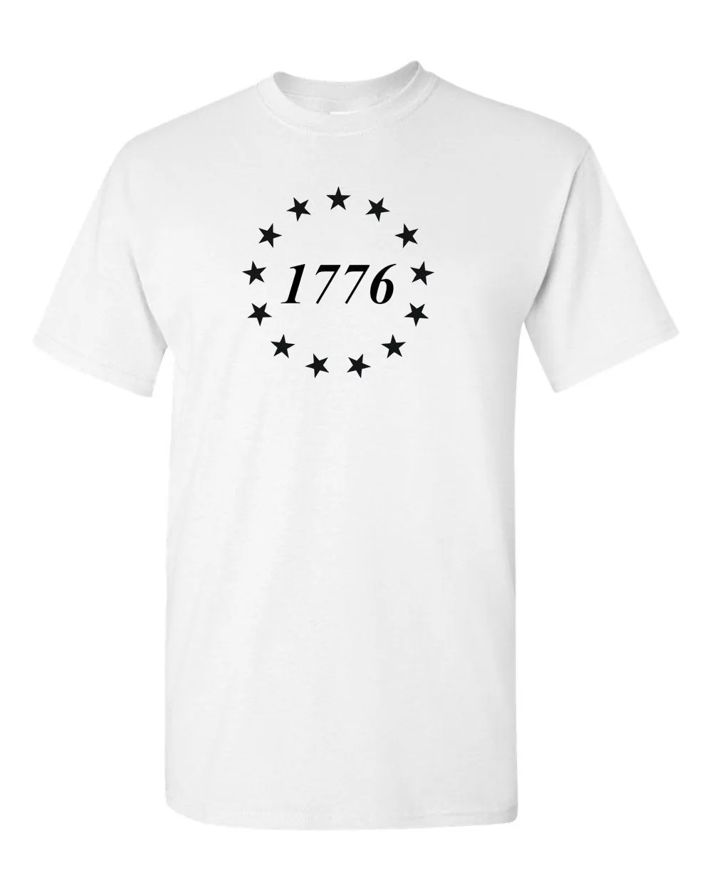 Show Your Patriotism with Our 1776 Betsy Ross Star T-Shirt - Perfect for Freedom-Loving Americans!