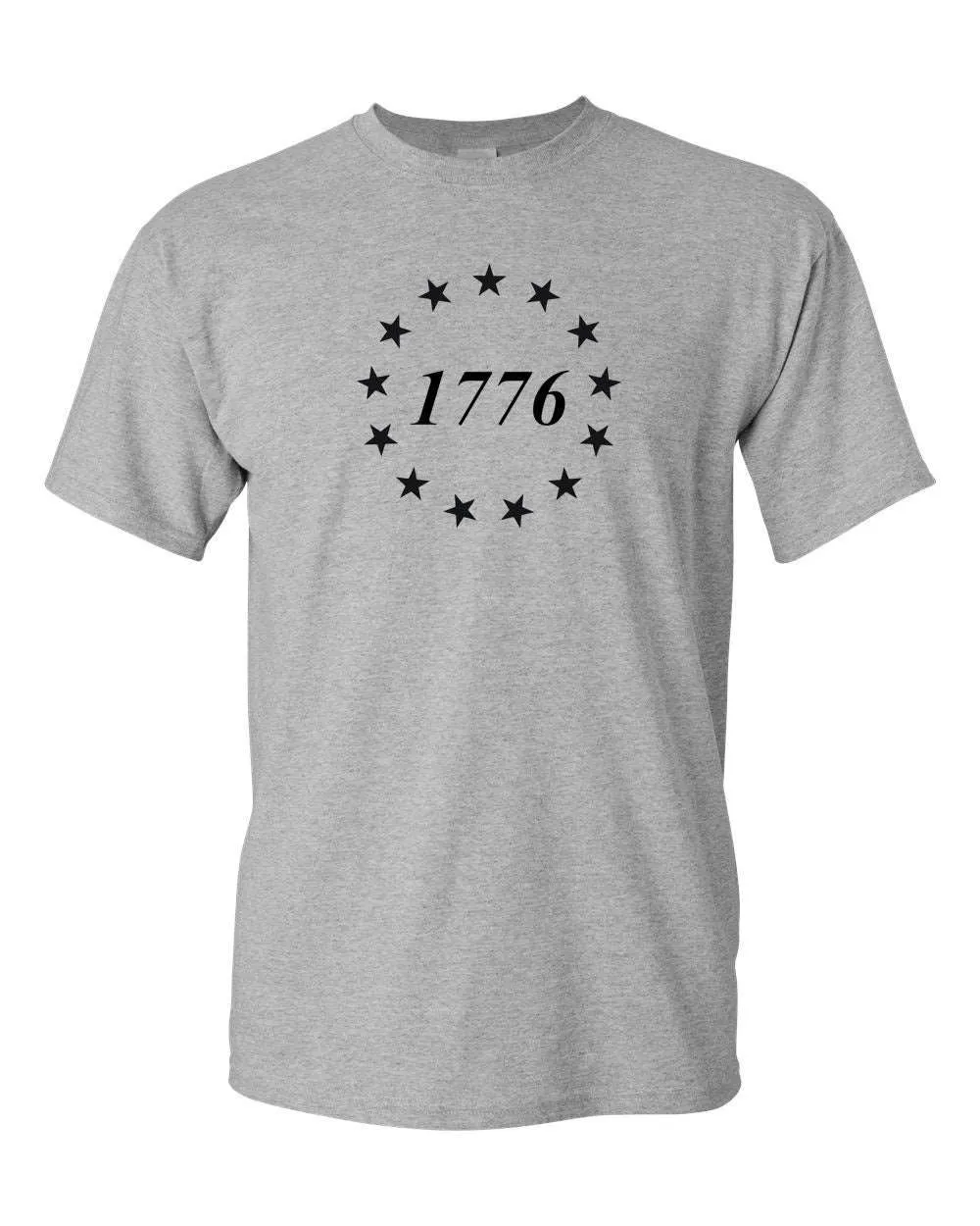 Show Your Patriotism with Our 1776 Betsy Ross Star T-Shirt - Perfect for Freedom-Loving Americans!