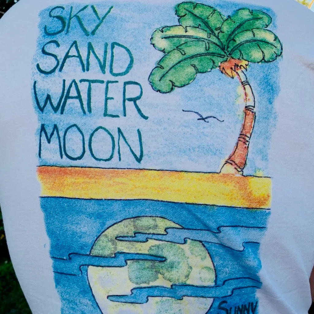 Sky Sand Water Moon, Men's T-shirt