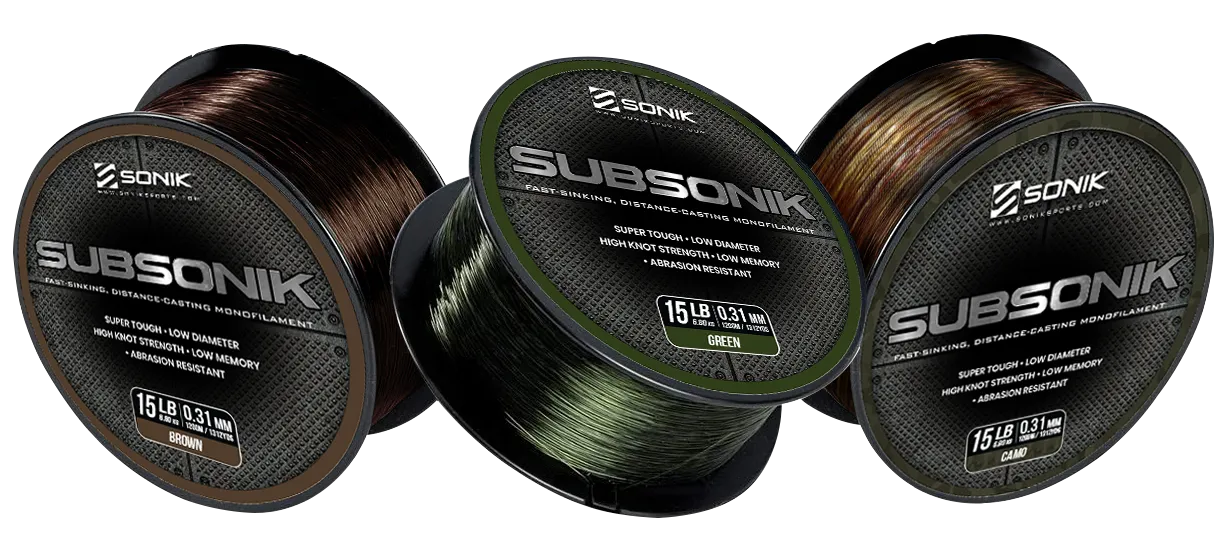Sonik Subsonik Monofilament Line Camo 1200M