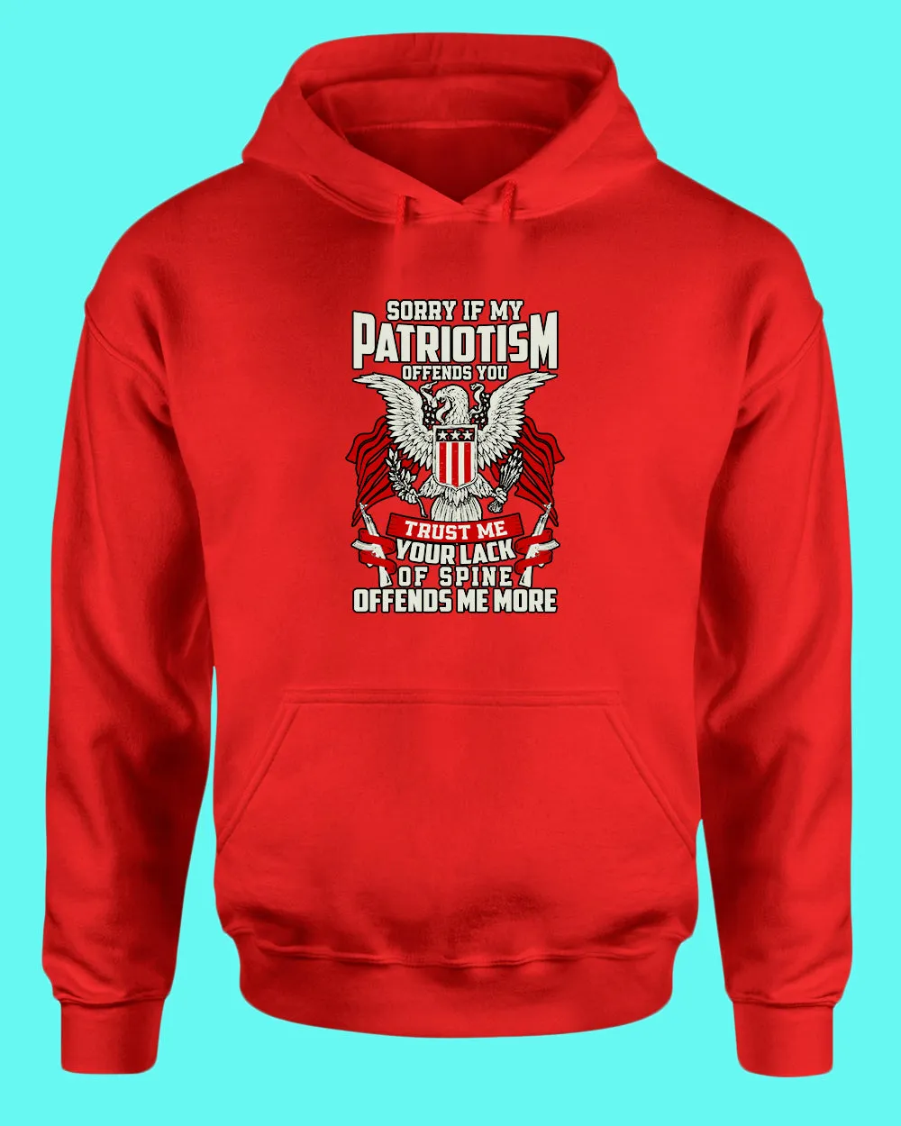 Sorry If My Patriotism offends you hoodie