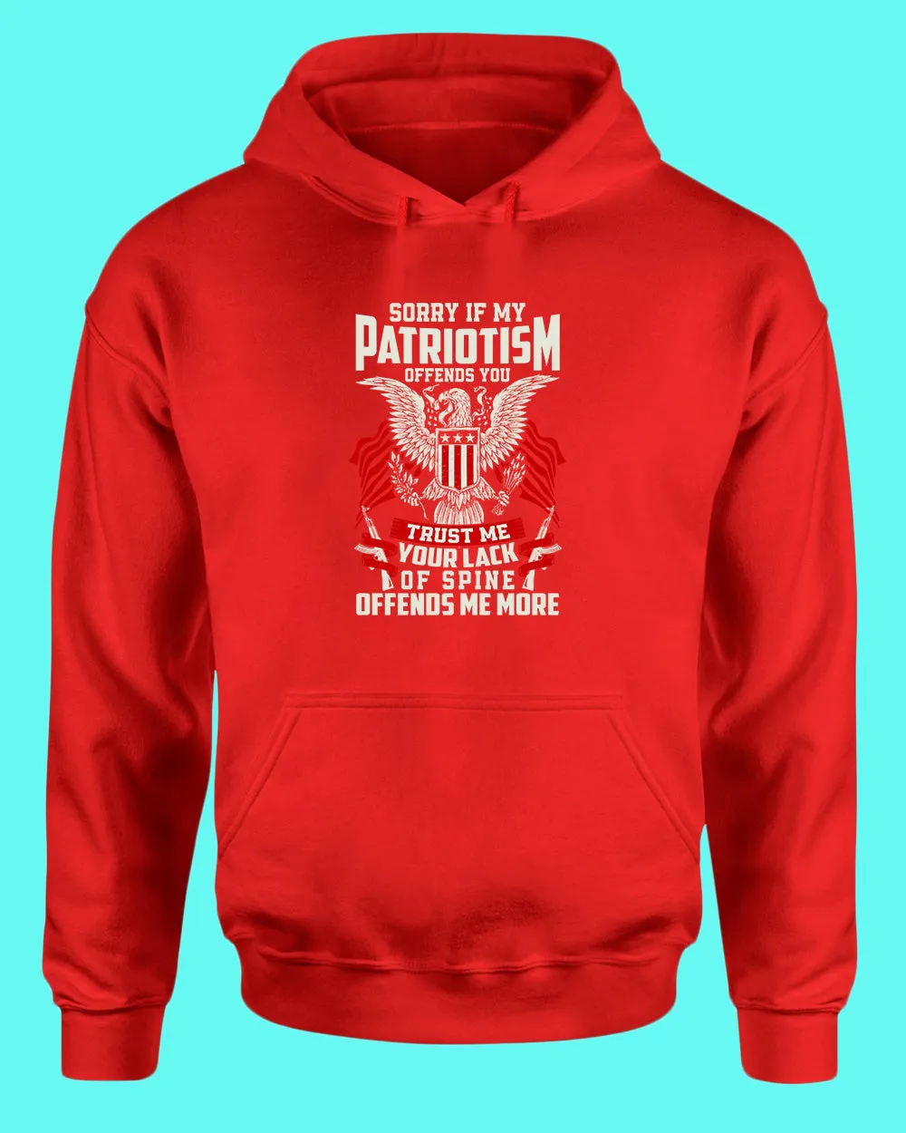 Sorry If My Patriotism offends you hoodie