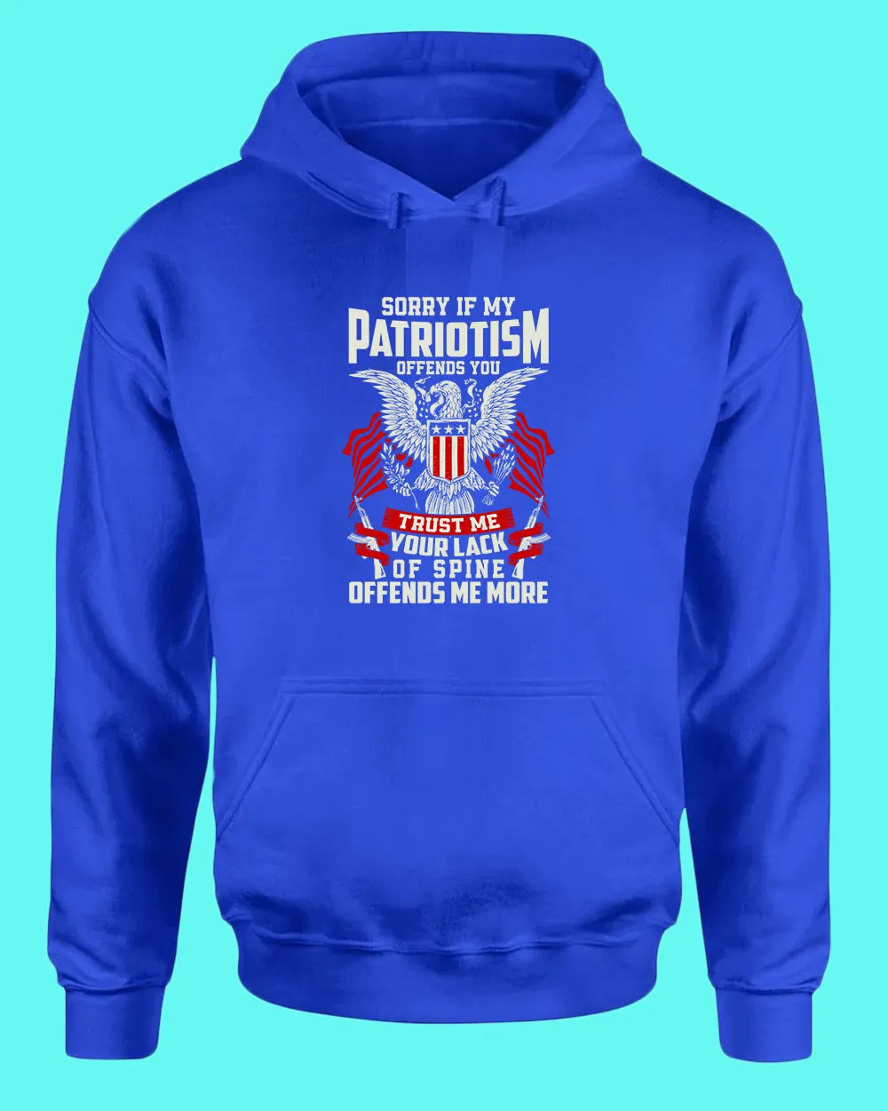 Sorry If My Patriotism offends you hoodie