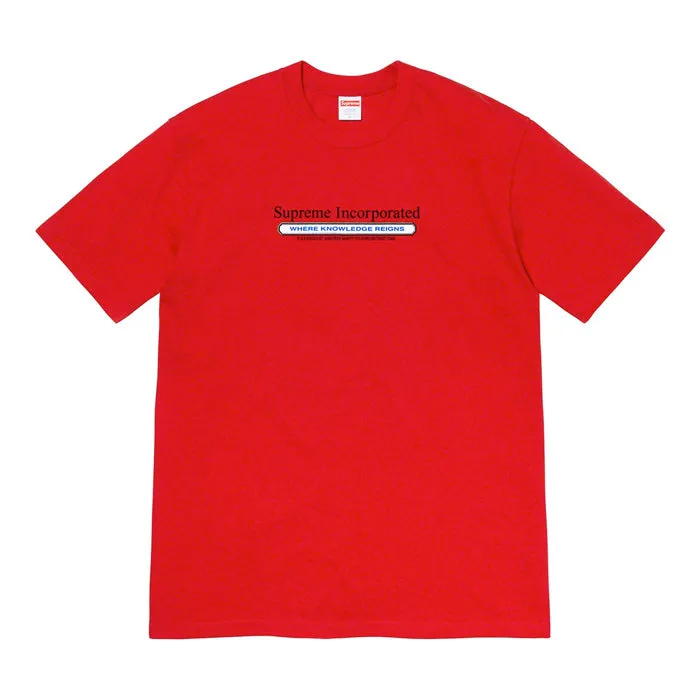 Supreme Inc. Tee- Red