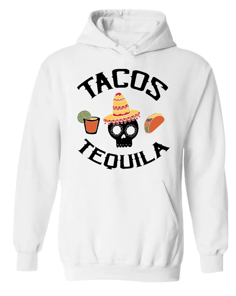 Tacos tequila hoodie, drinking hoodies