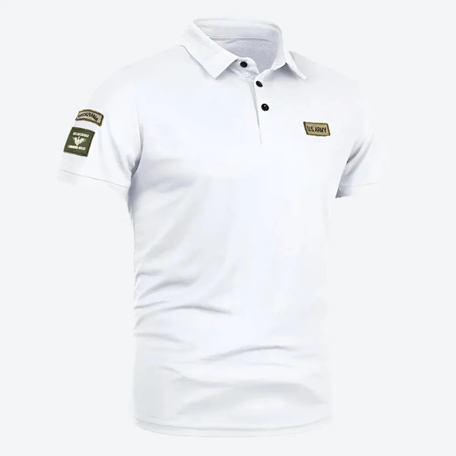 Tactical Military-Style Short-Sleeve Polo Shirts