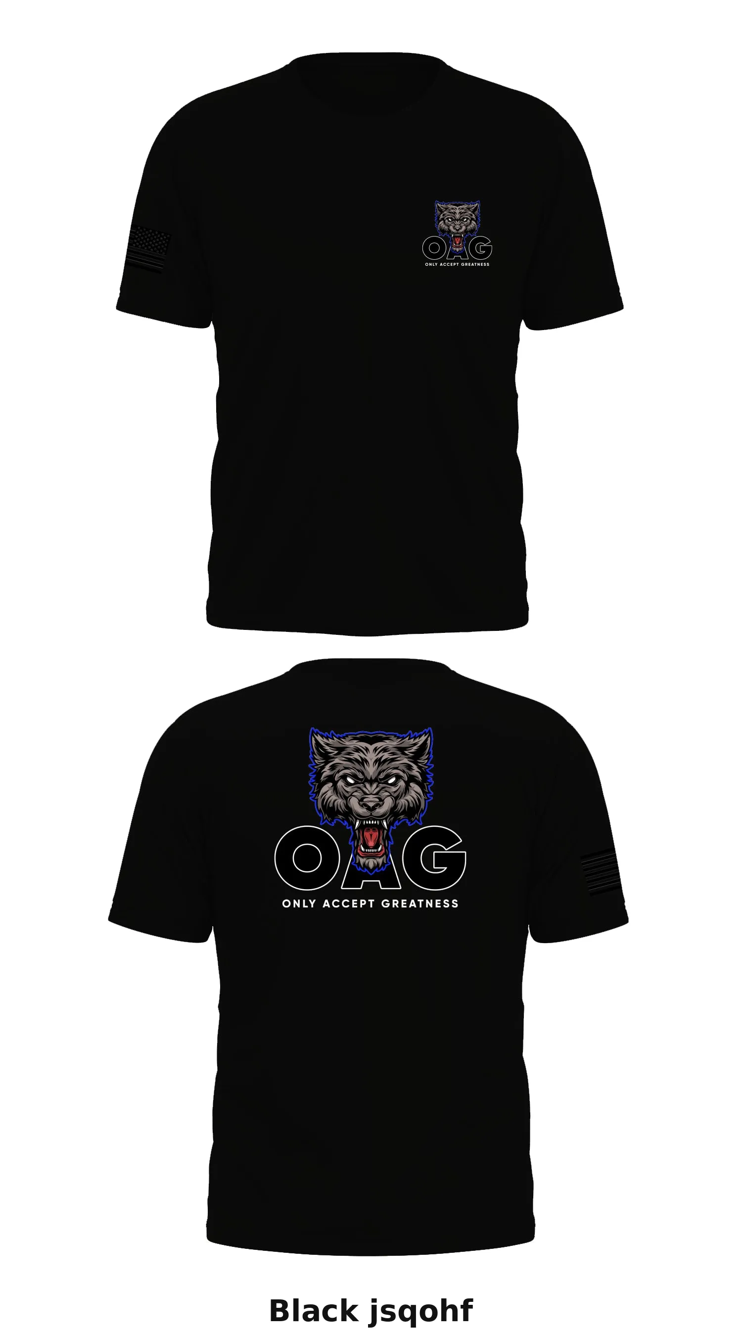 Team OAG Store 1 Core Men's SS Performance Tee - jsqohf