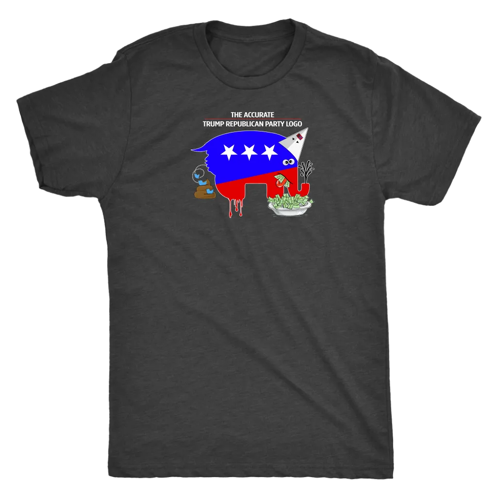 The Accurate Trump Republican Party Logo