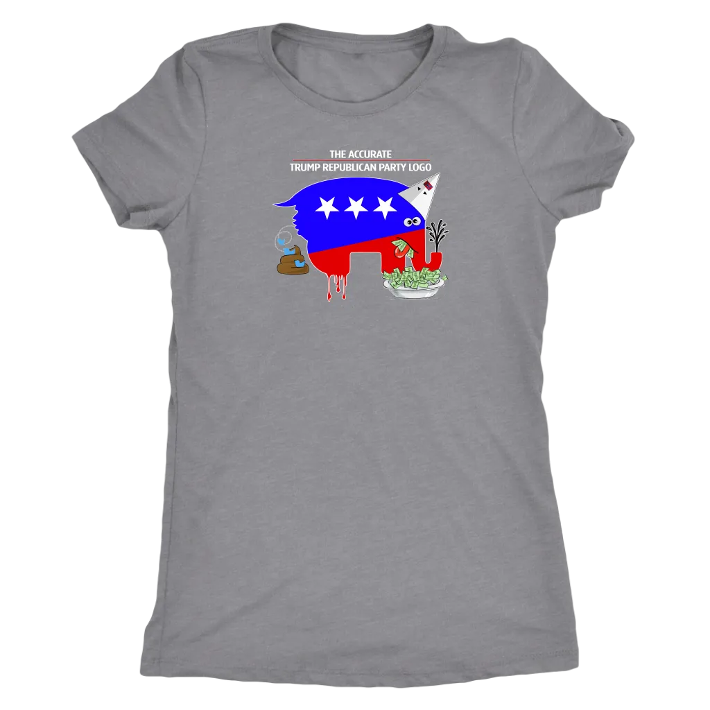 The Accurate Trump Republican Party Logo
