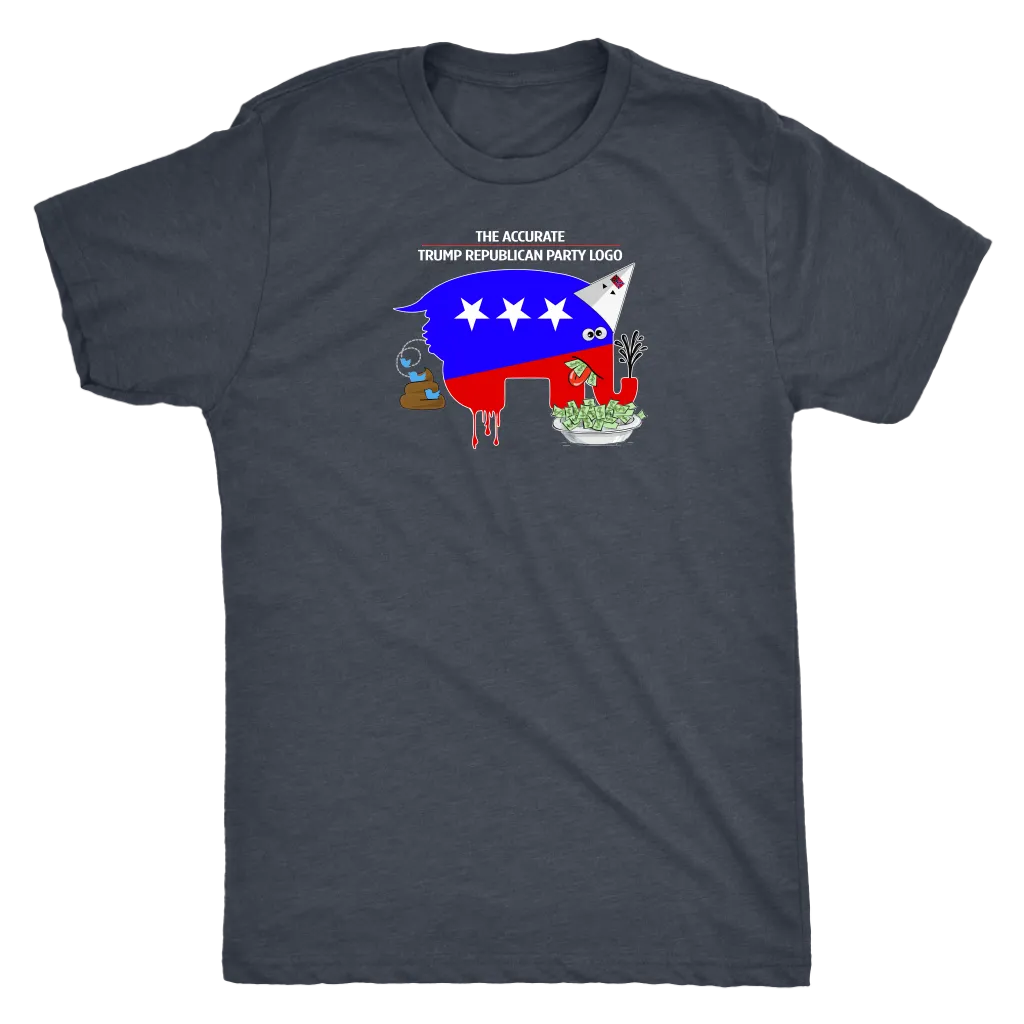 The Accurate Trump Republican Party Logo