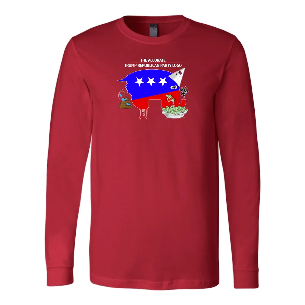 The Accurate Trump Republican Party Logo
