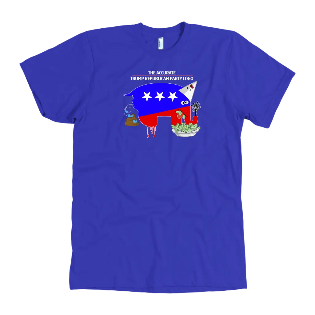 The Accurate Trump Republican Party Logo