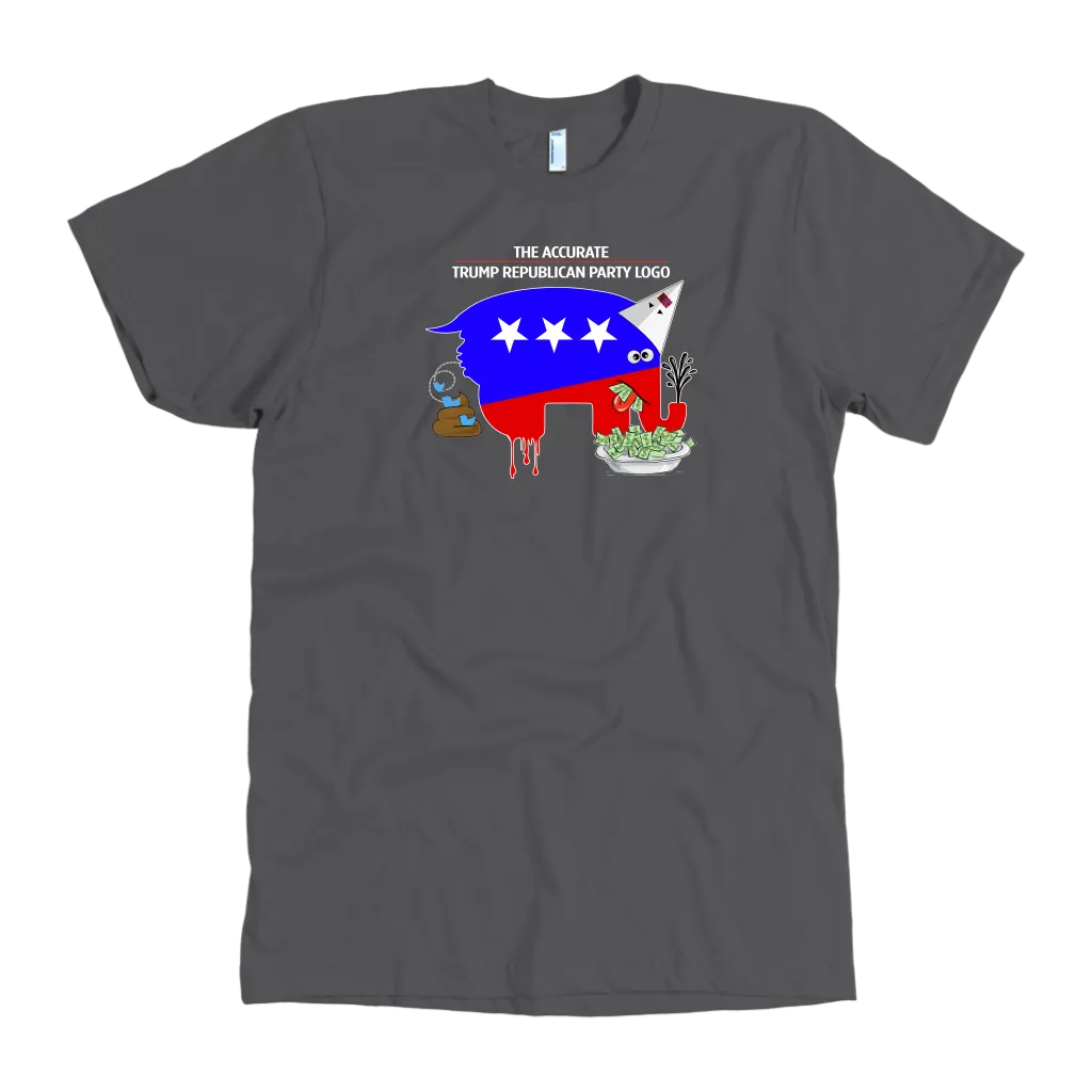 The Accurate Trump Republican Party Logo