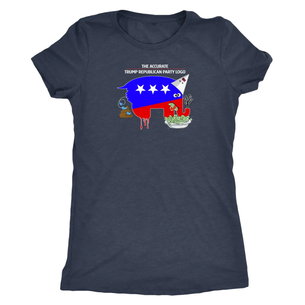 The Accurate Trump Republican Party Logo