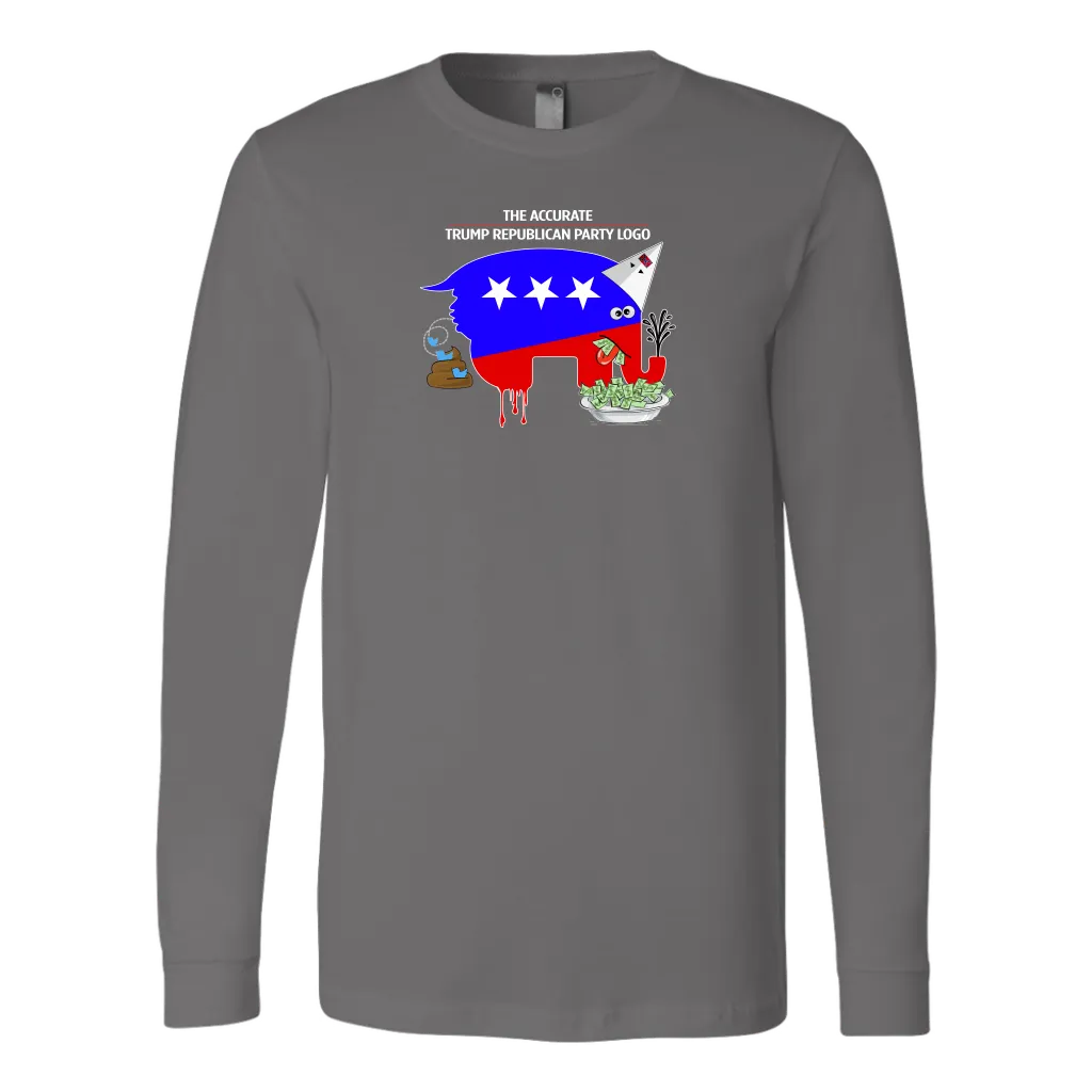 The Accurate Trump Republican Party Logo