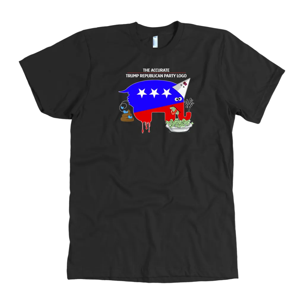 The Accurate Trump Republican Party Logo
