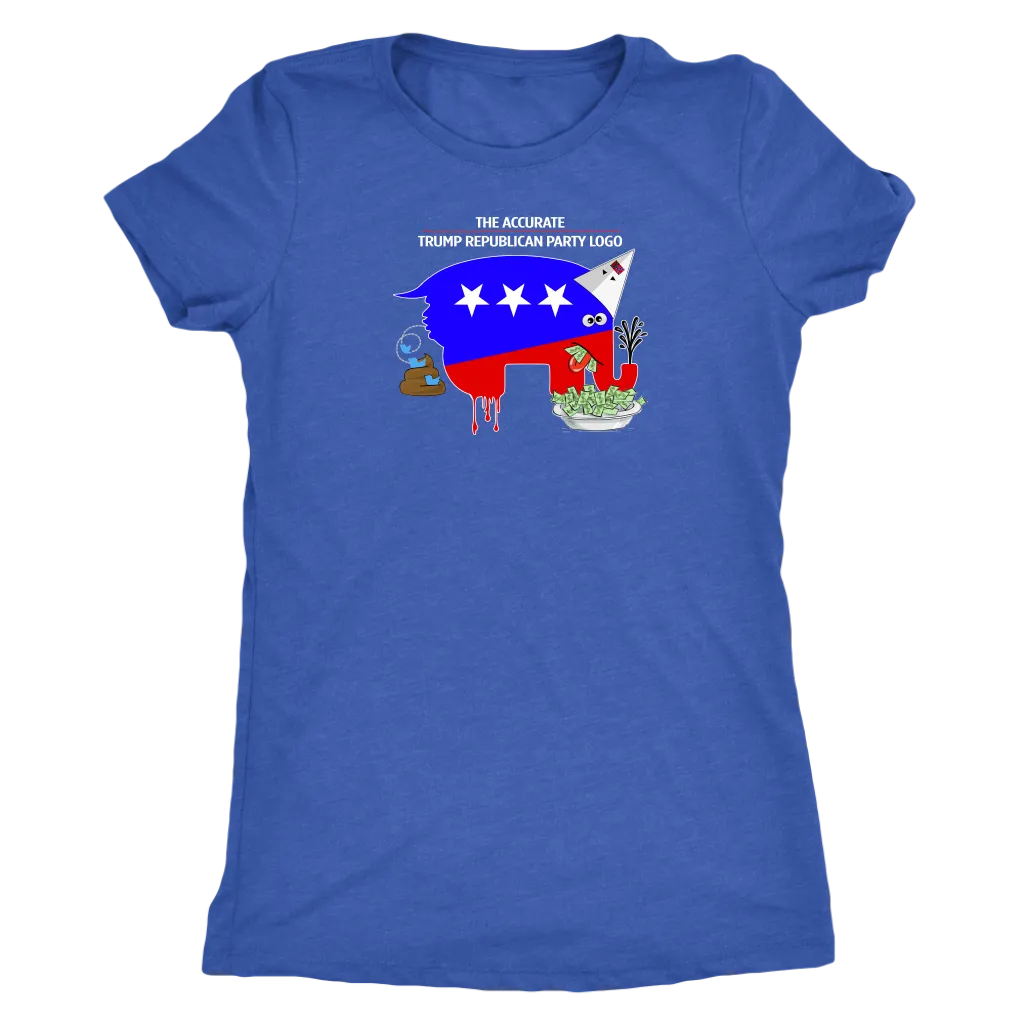 The Accurate Trump Republican Party Logo