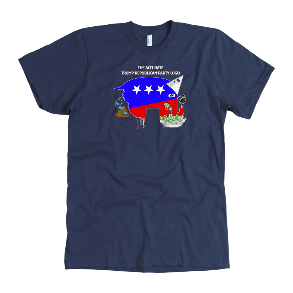 The Accurate Trump Republican Party Logo