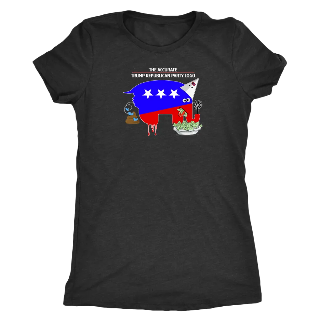The Accurate Trump Republican Party Logo
