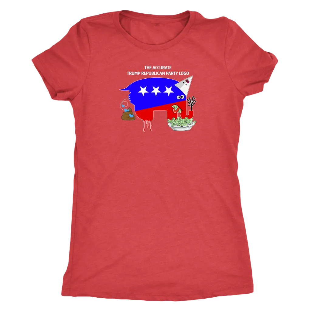 The Accurate Trump Republican Party Logo