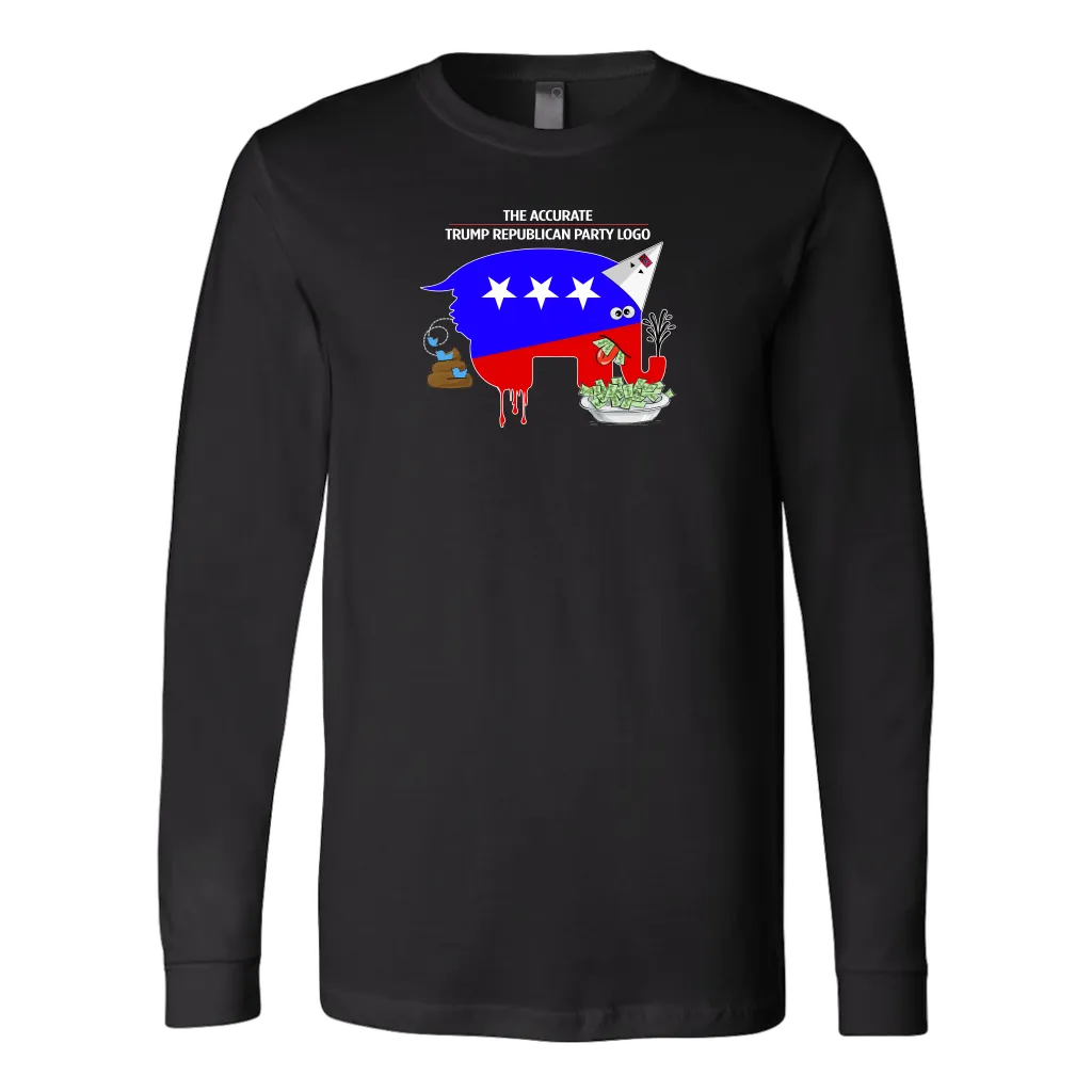The Accurate Trump Republican Party Logo