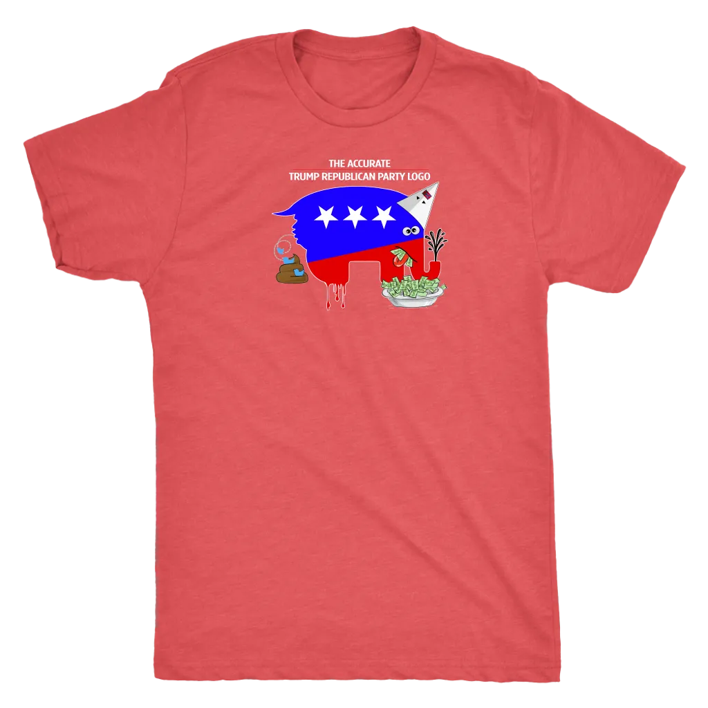 The Accurate Trump Republican Party Logo