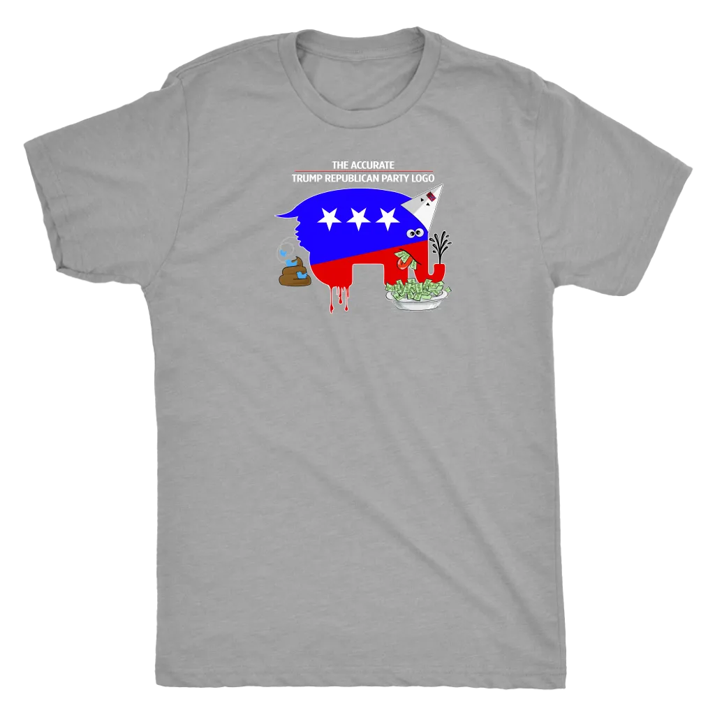 The Accurate Trump Republican Party Logo