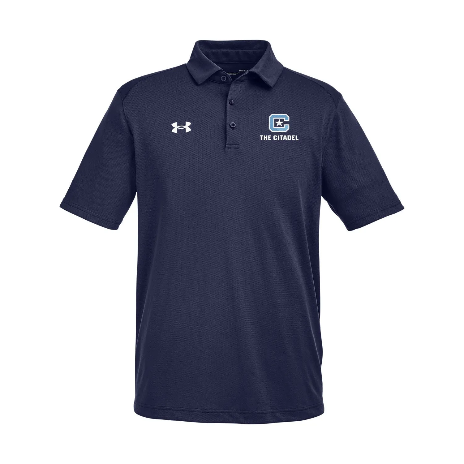 The Citadel, C star logo, Under Armour Men's Tech™ Polo