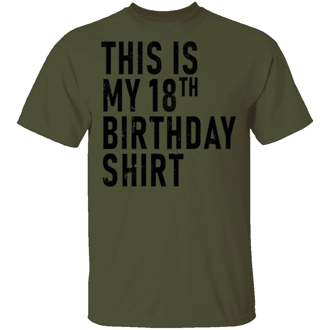This Is My 18th Birthday Shirt T-Shirt