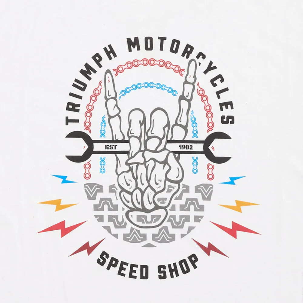 Triumph Rad Graphic T-Shirt White / Multi