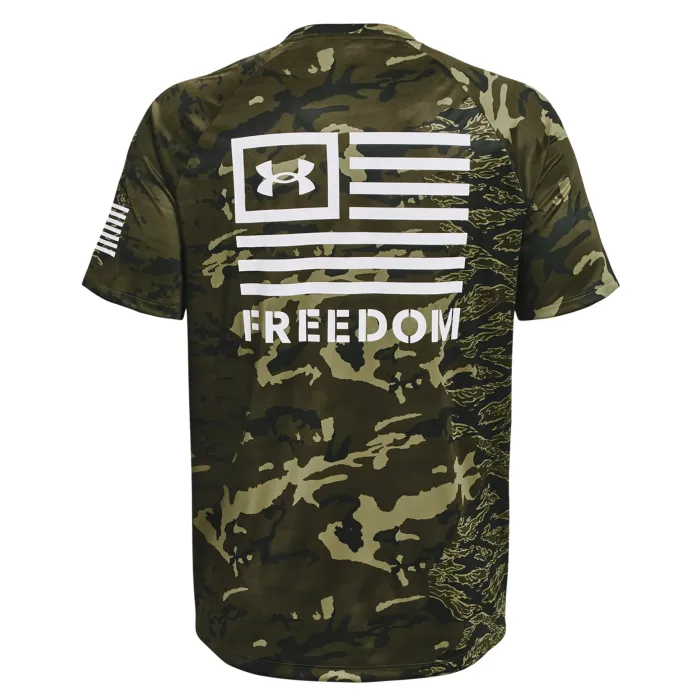Under Armour Men's Freedom Tech Camo Short Sleeve T-Shirt