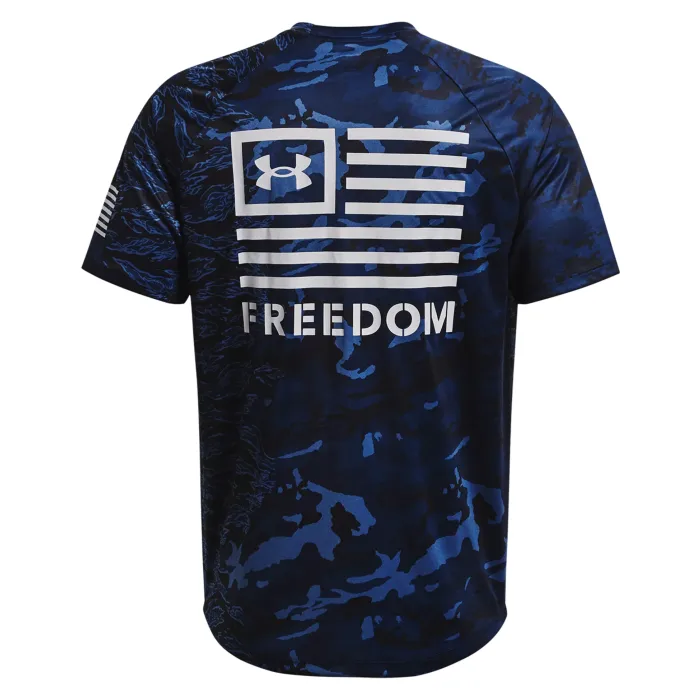 Under Armour Men's Freedom Tech Camo Short Sleeve T-Shirt