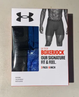 Under Armour Men's UA Tech™ 6" Boxerjock® – 2-Pack