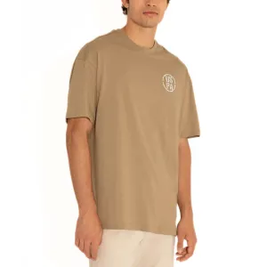 U.S. POLO ASSN. Crew Neck Logo T-Shirt Men 150289283-VR027-BEG