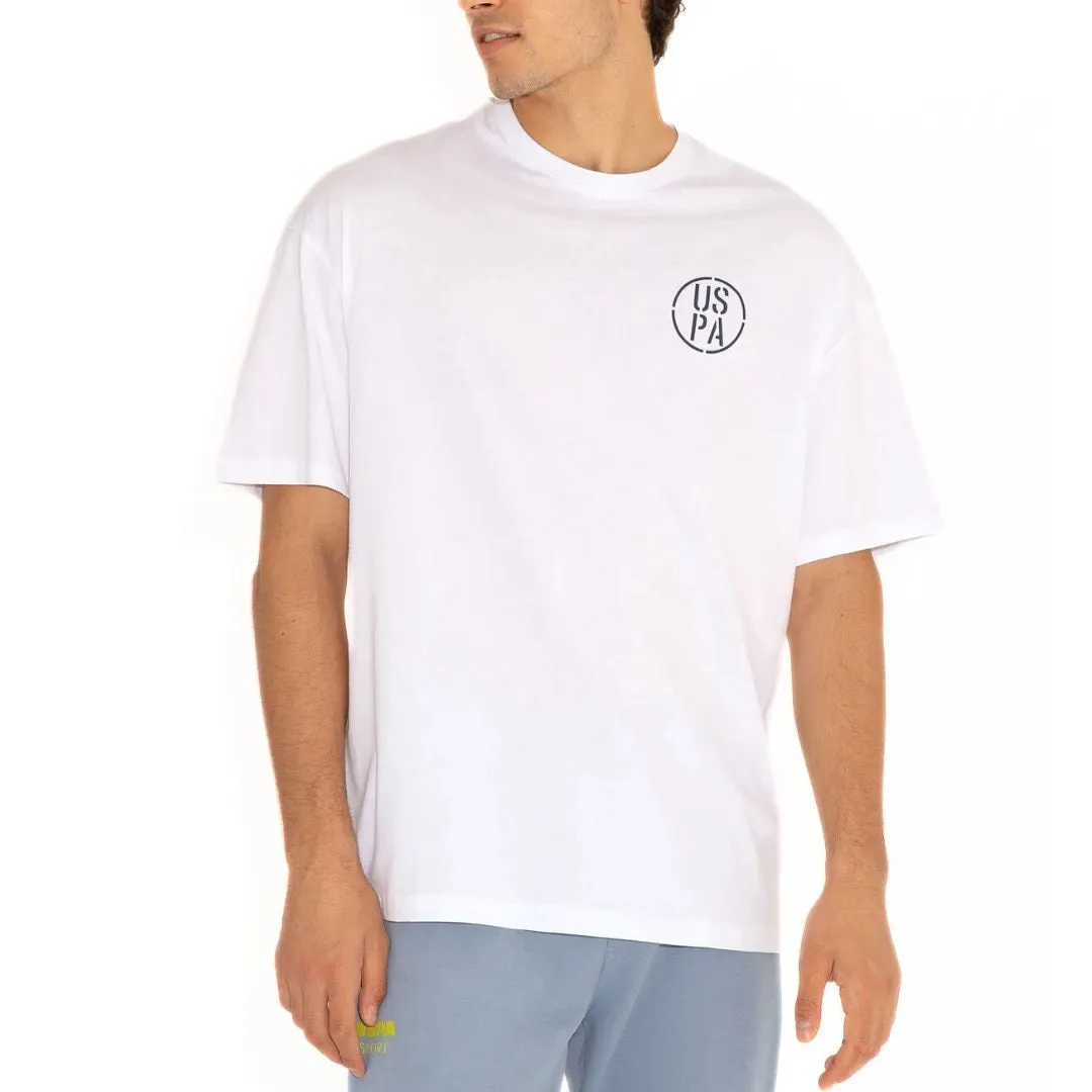 U.S. POLO ASSN. Crew Neck Logo T-Shirt Men 150289283-VR027-WHT