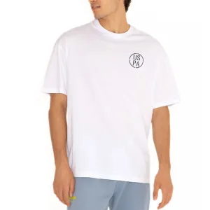 U.S. POLO ASSN. Crew Neck Logo T-Shirt Men 150289283-VR027-WHT