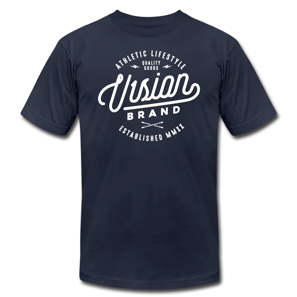 V1SION Barbell Logo Fitted Tee