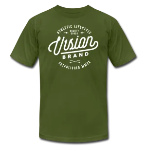 V1SION Barbell Logo Fitted Tee