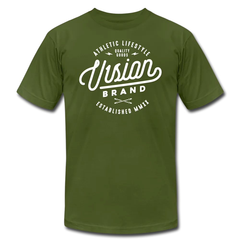 V1SION Barbell Logo Fitted Tee